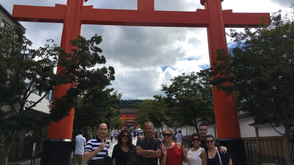 Fushimi Inari Taisha torii ingresso