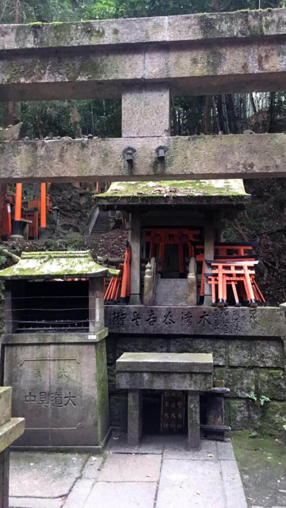 Fushimi Inari torii votivi