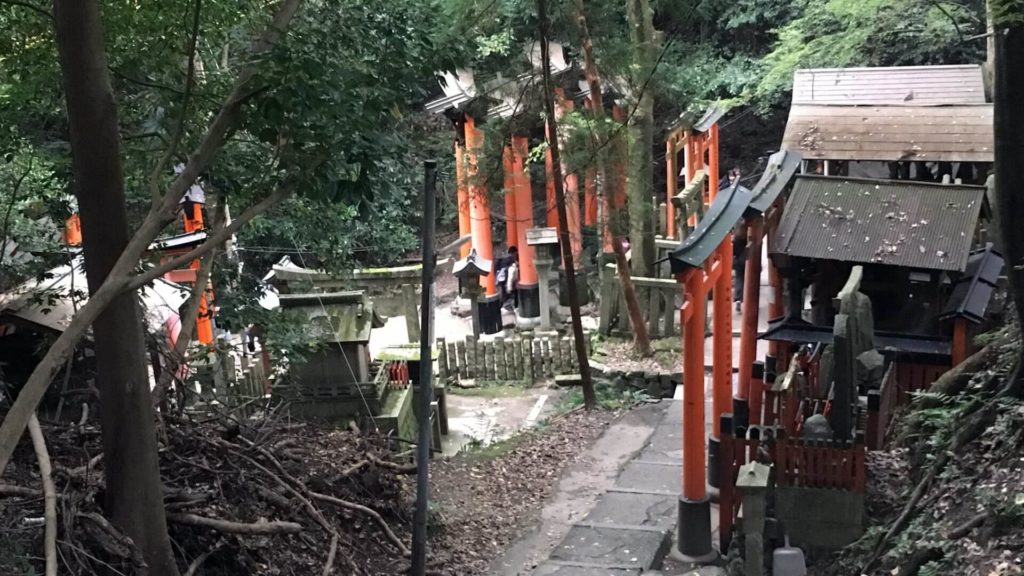 Fushimi Inari sentiero